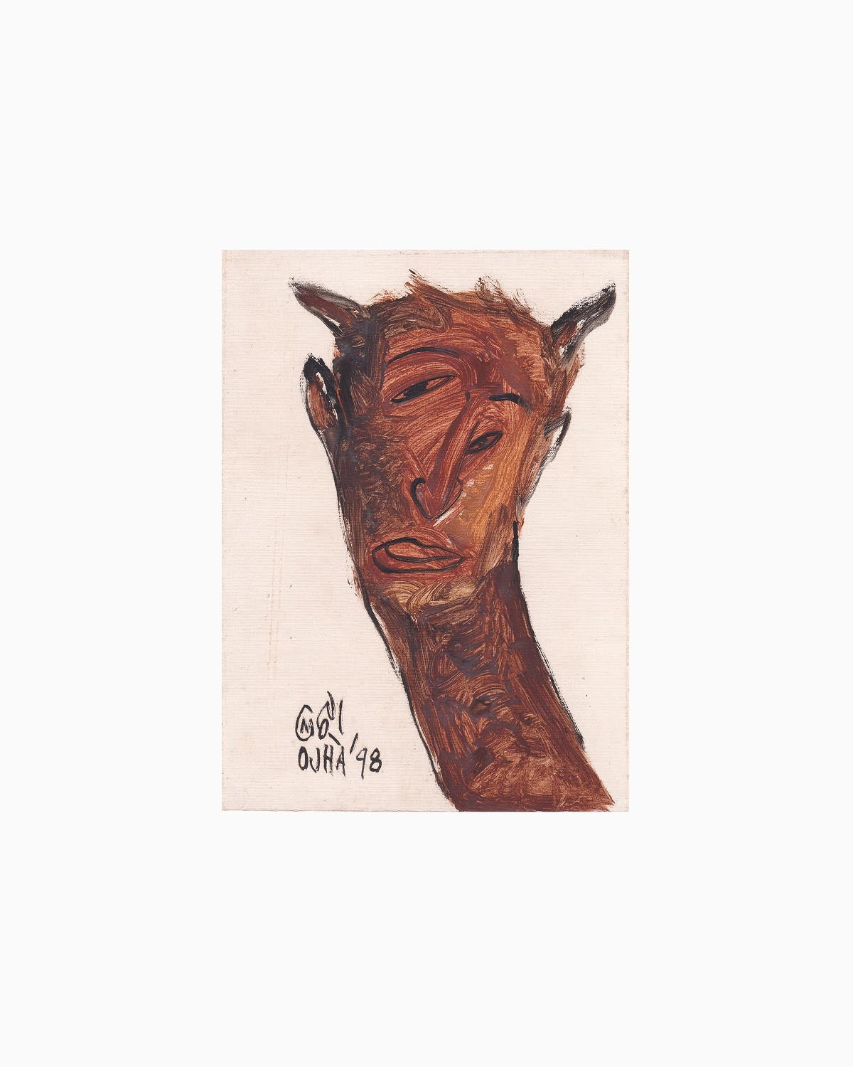 Horned Observer | Original Artwork