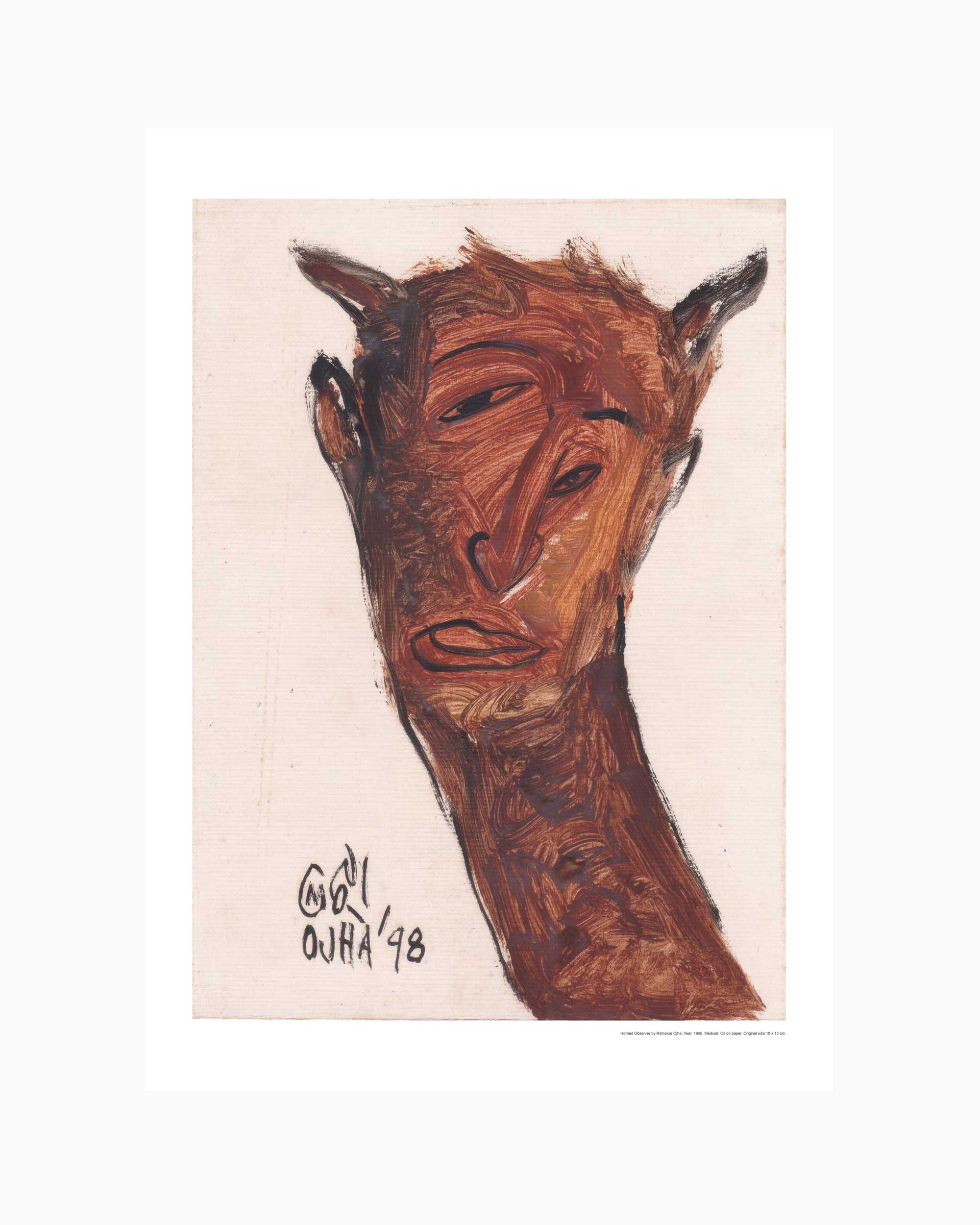 Horned Observer | Fine Art Print