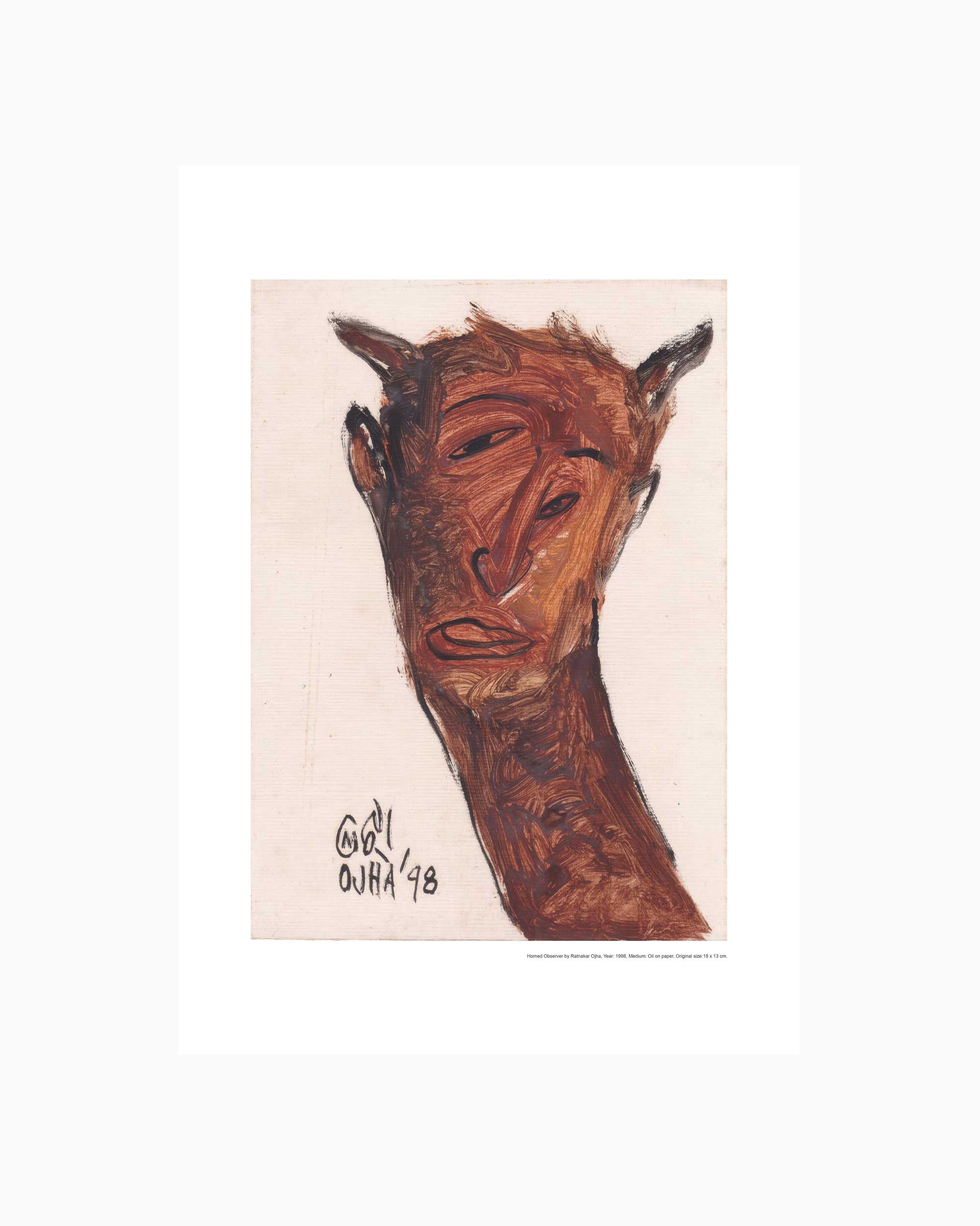 Horned Observer | Fine Art Print