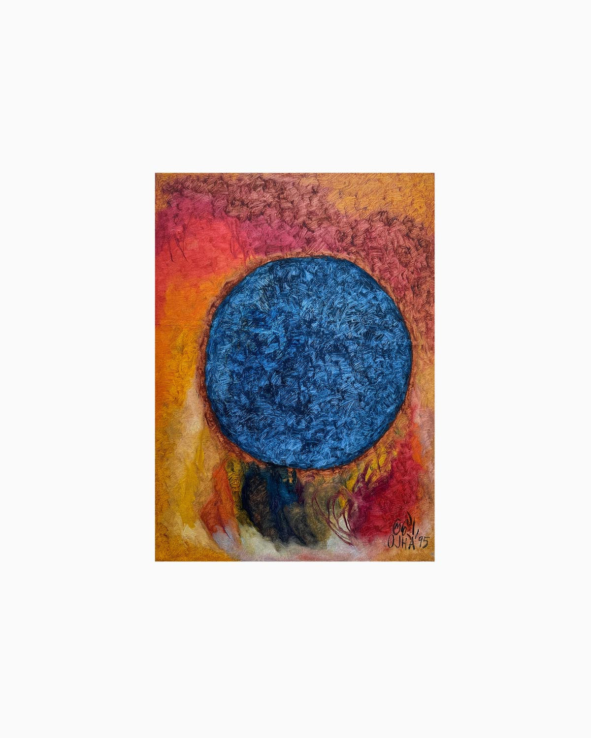 Blue Core | Original Artwork
