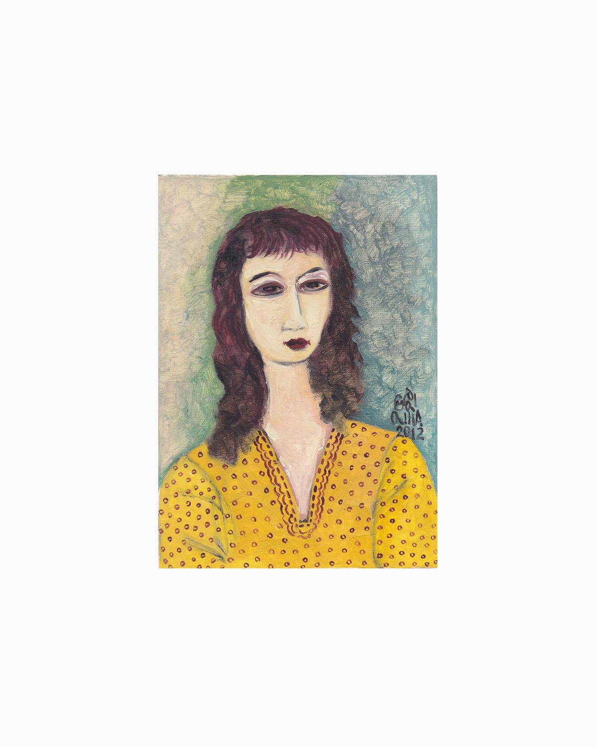 Yellow Garment | Original Artwork