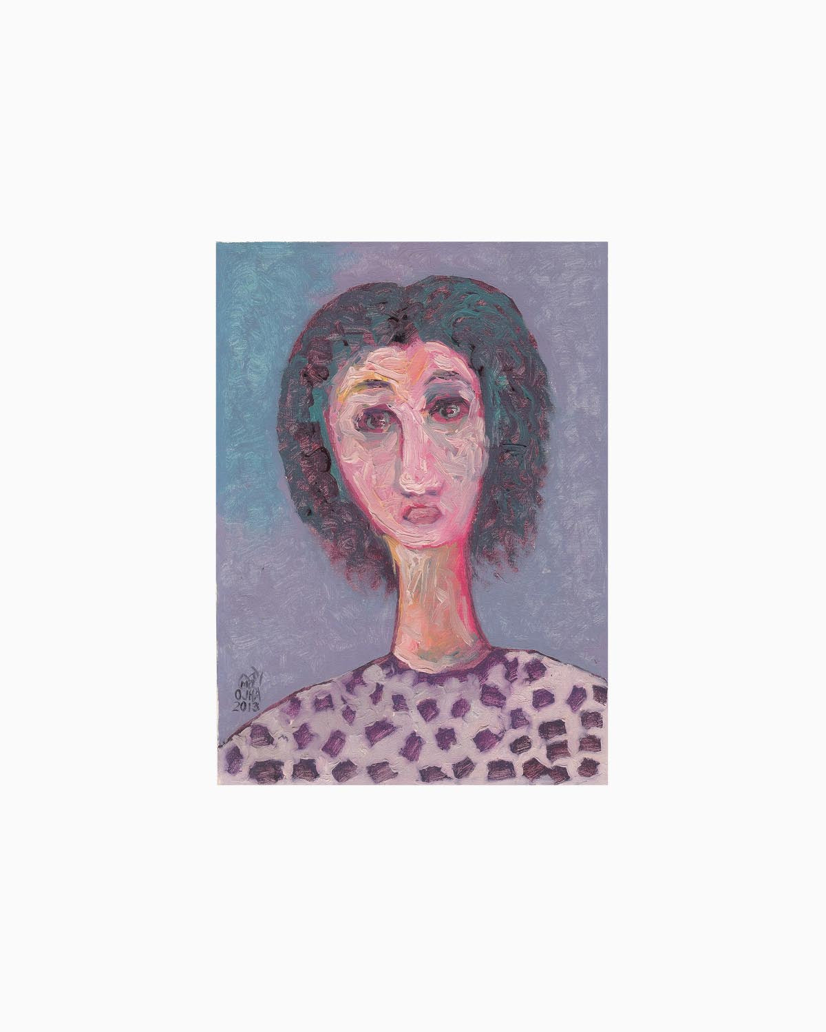 Patterned Blouse | Original Artwork