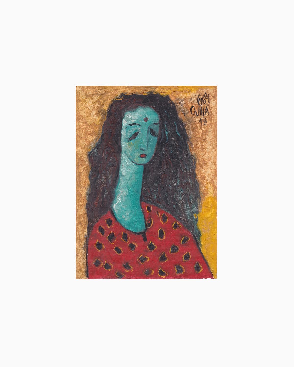 Turquoise Woman | Original Artwork
