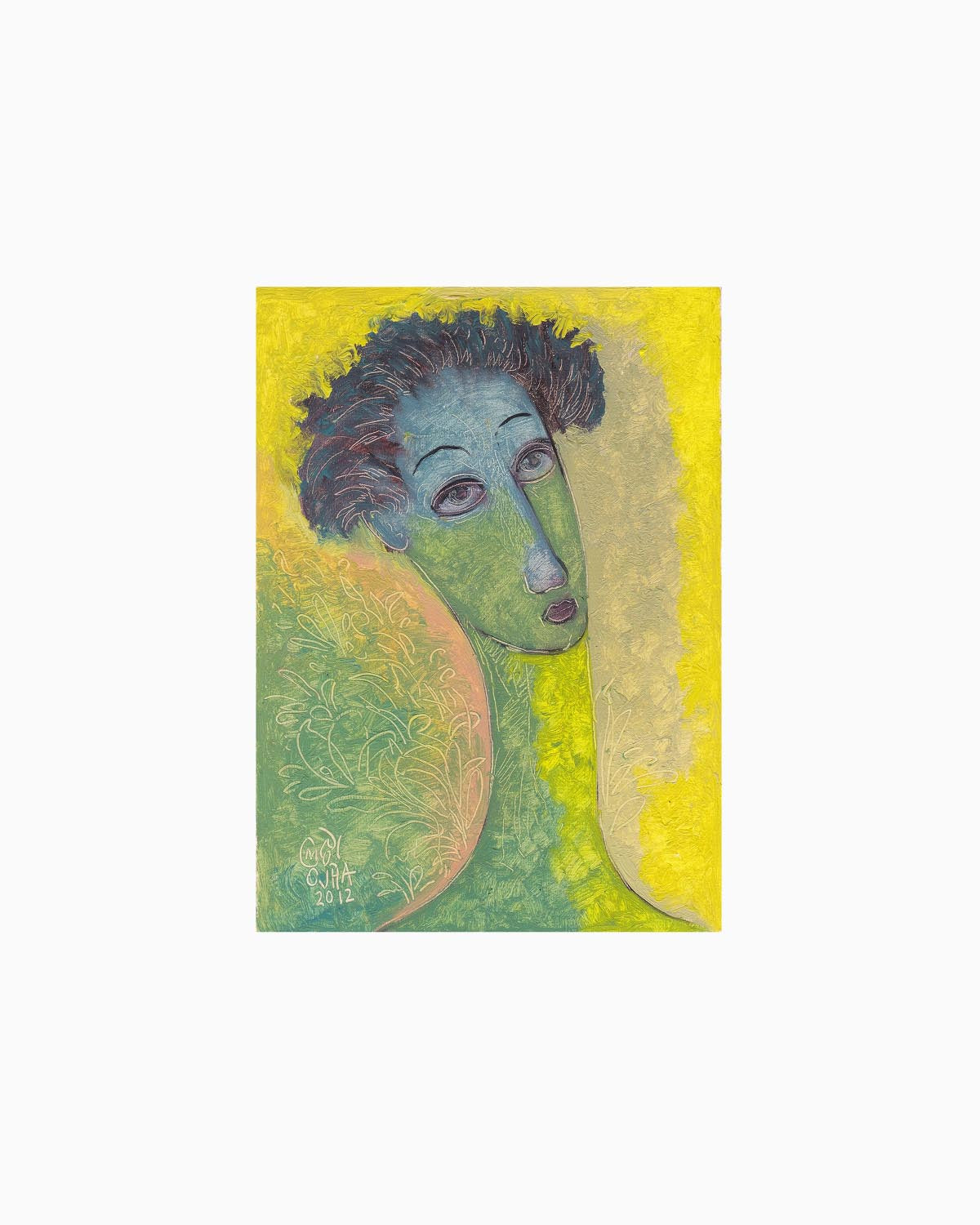 Green Profile | Original Artwork