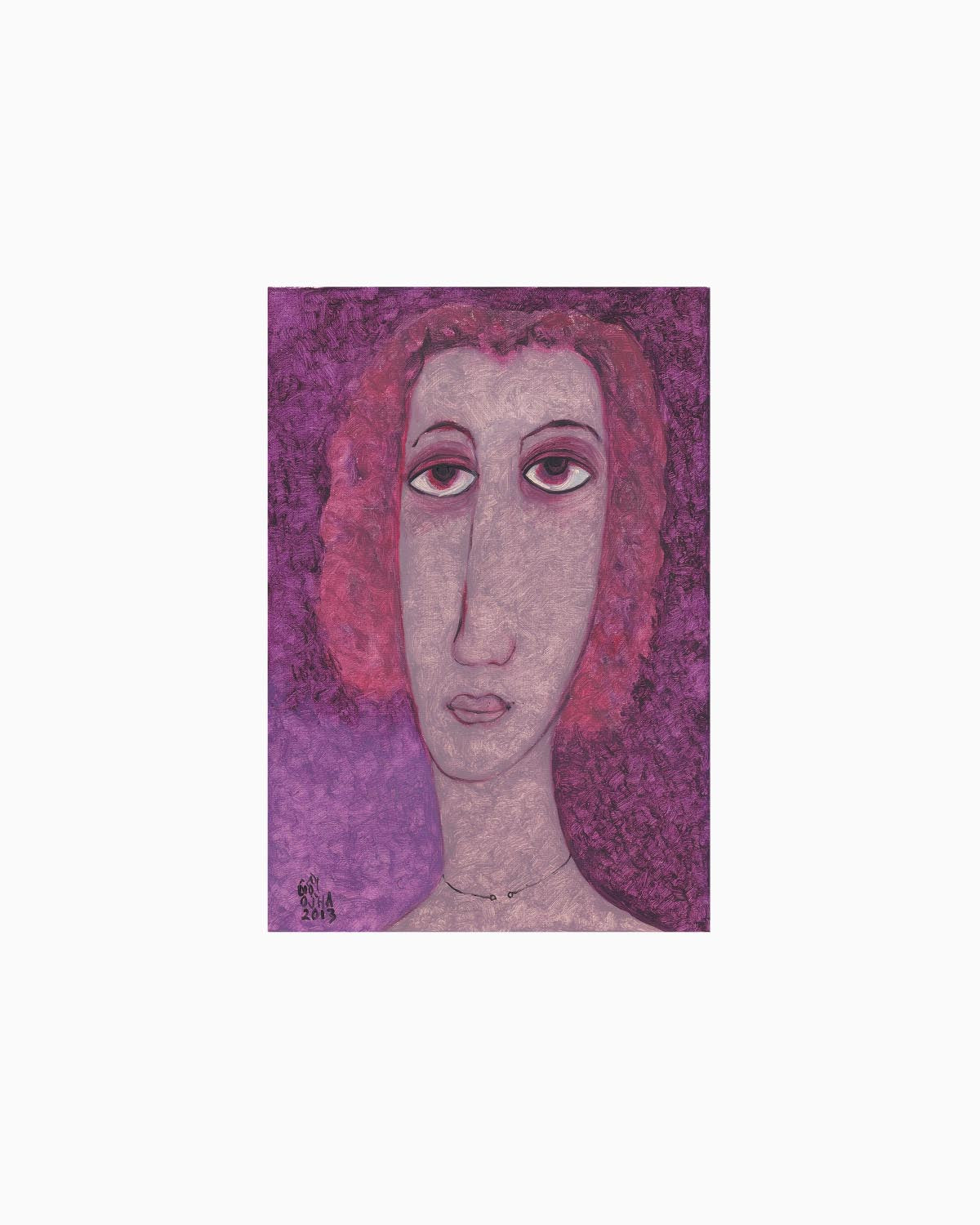Violet Stillness | Original Artwork