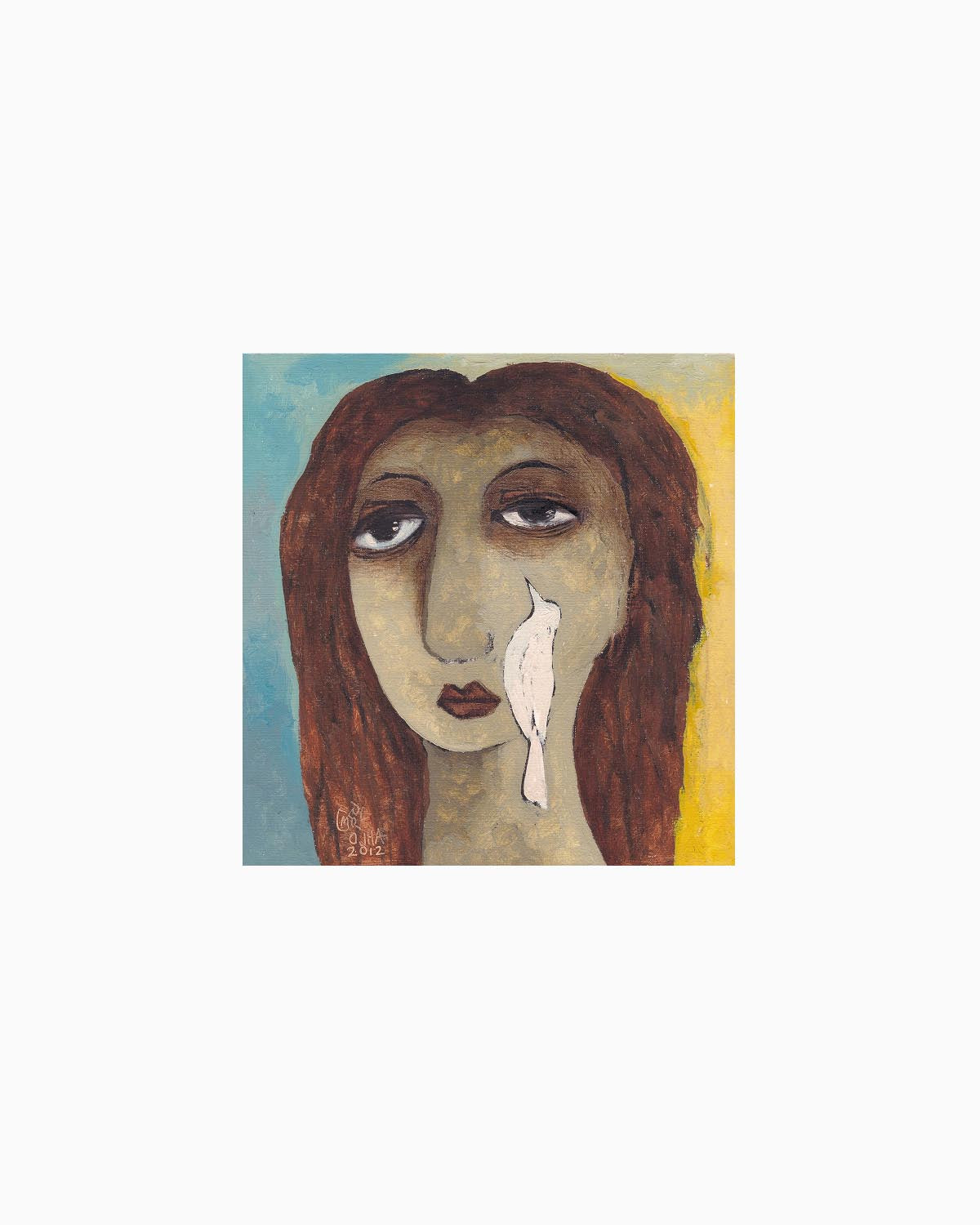 Bird at the Cheek | Original Artwork