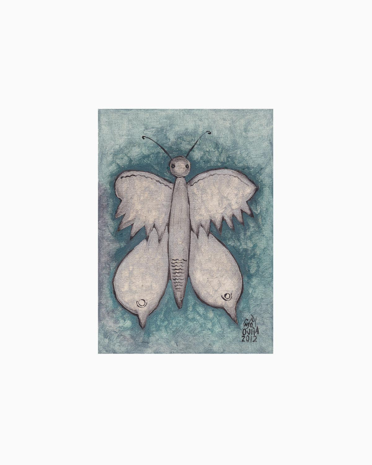 White Moth | Original Artwork