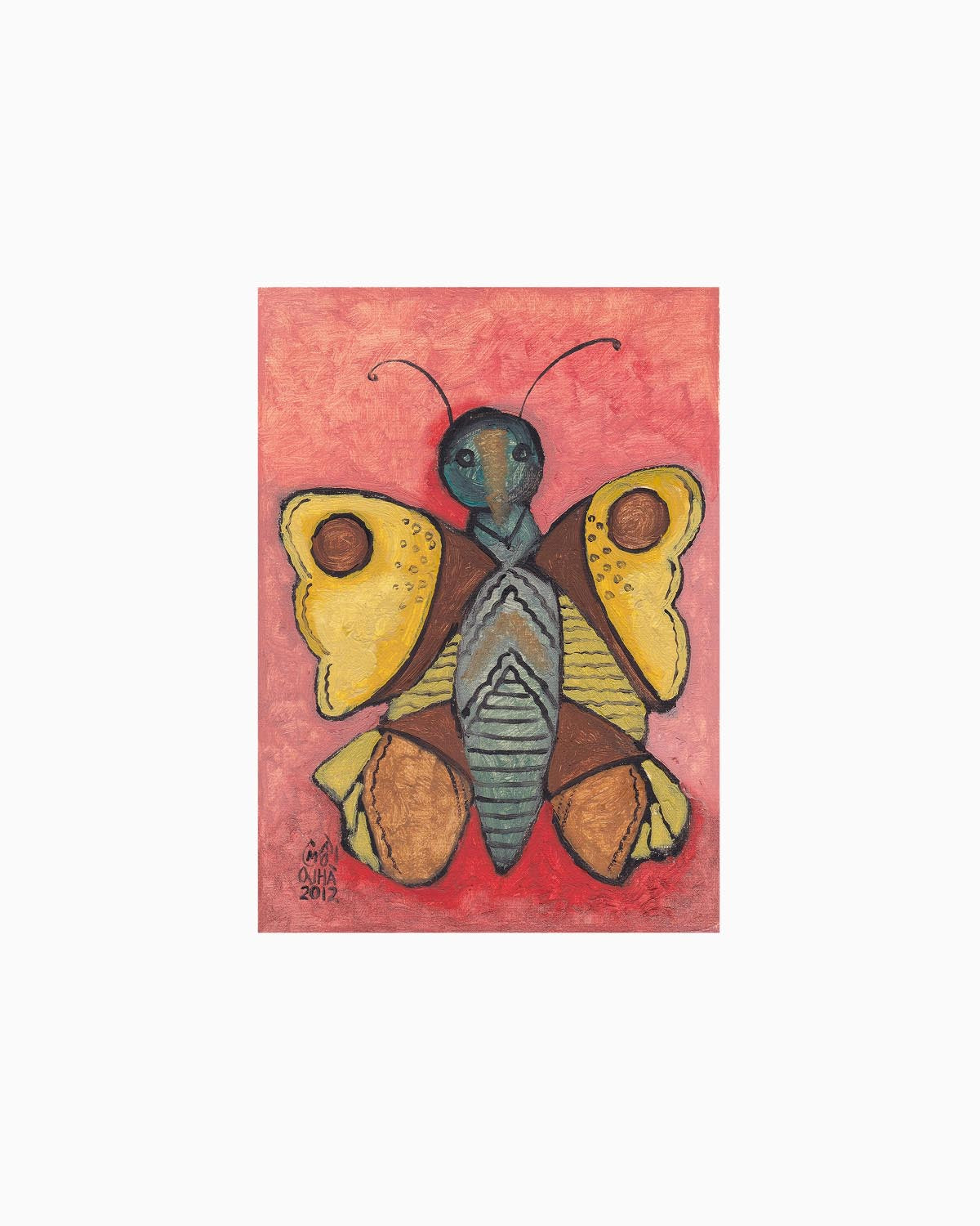 Patchwork Butterfly | Original Artwork